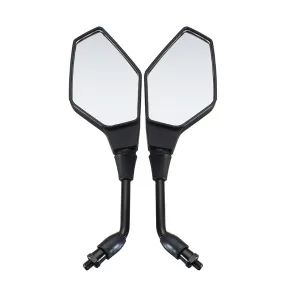 10Mm Motorcycle Rearview Side Mirrors for Motorcycle Electric Bike Scooter