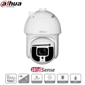 Dahua / IP / 8MP / PTZ Network Camera / Analytics  / Motorized Varifocal / 40x Optical Zoom / 5.6-233mm Lens / 4K / WDR / IP67 / 500m IR / DH-8A840PANF