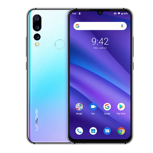 Global Version UMIDIGI A5 PRO Android 9.0 Octa Core 6.3' FHD  Waterdrop 16MP Triple Camera 4150mAh 4GB RAM 4G Celular Smartphone