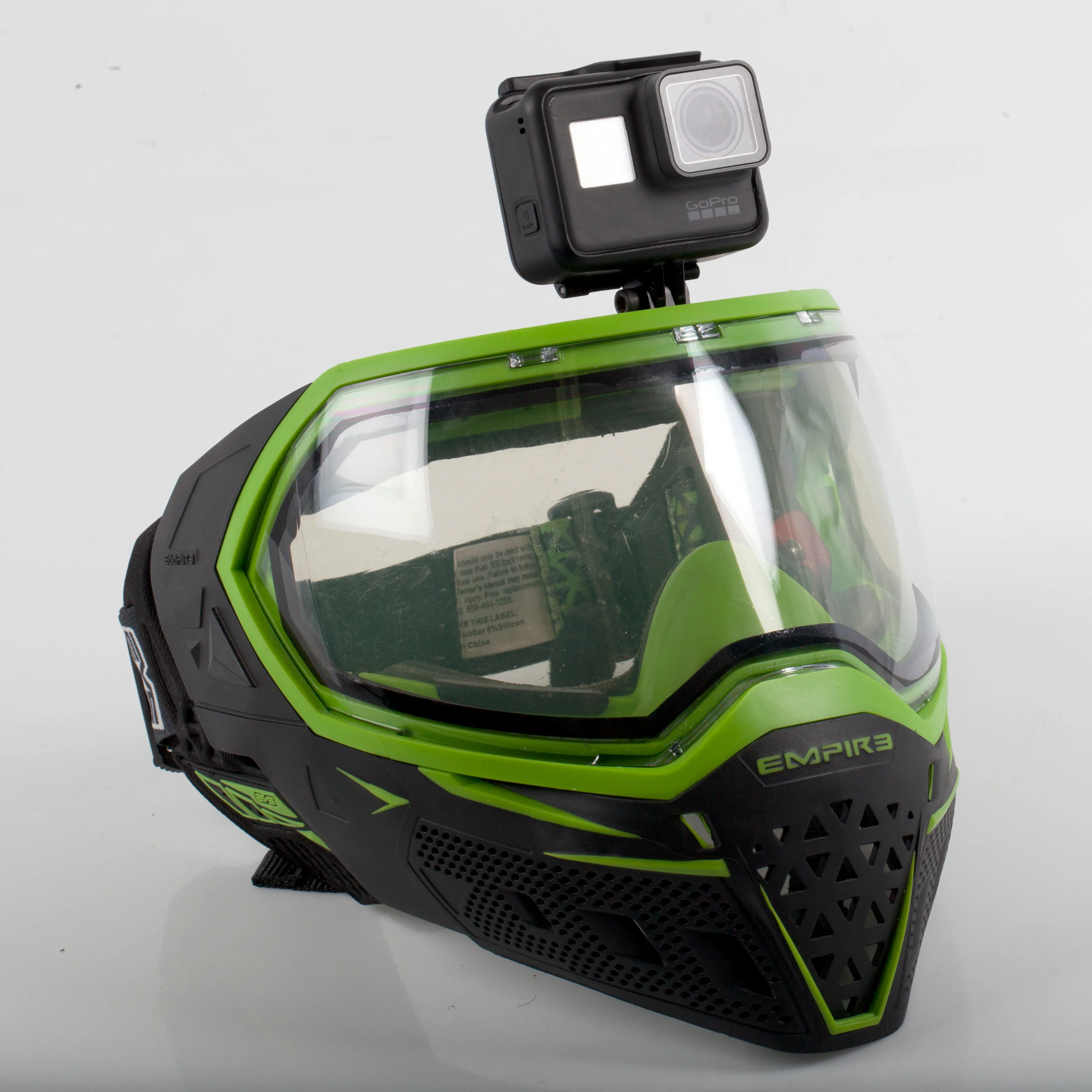 Goggle Camera Mount - Neon Green