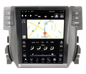 Linkswell T-Style Radio Honda Civic (16-19) 10.4" Android Generation 4 - TS-HDCV10-4RR-4B