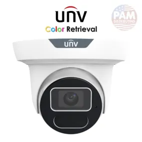 UNIVIEW IPC3615SS-ADF28K-I1: 5MP LightHunter IR Turret Camera with Color Retrieval