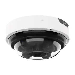 UNIVIEW IPC8645EA-ADZKM-I1: 4x 5MP LightHunter Multi-Sensor Varifocal Dome Camera