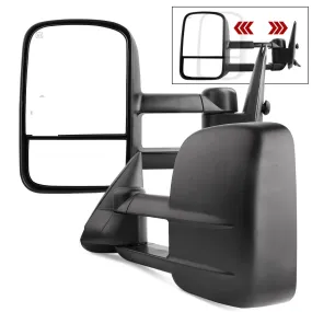 YITAMOTOR® 1999-2002 Chevy Silverado GMC Sierra 1500 Extendable Tow Mirrors Powered Heated