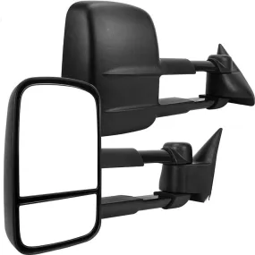 YITAMOTOR® Towing Mirrors Pair For 88-98 Chevy GMC C/K 1500 2500 3500 Pickup Manual Extendable Side